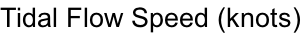 Tidal Flow Speed (knots)